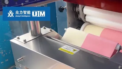 Machine à petits pains cuits à la vapeur colorés