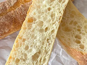 Ligne de production de baguettes et ciabattas