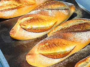 Ligne de production de baguettes et ciabattas