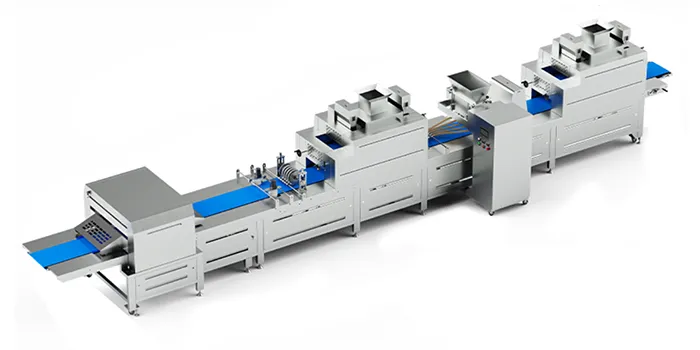 Ligne de production de tartes