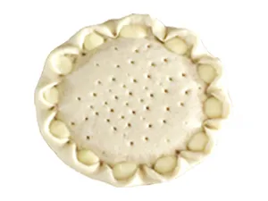 Base de Pizza à Bord Décoré